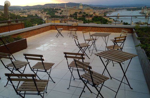 Gellert Hill Apartment | View from Budapest apartment