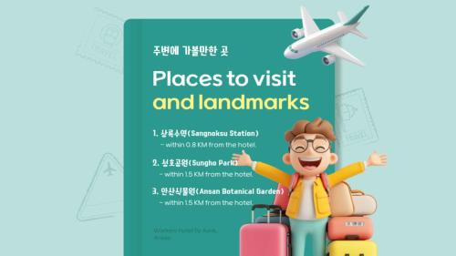 Suwon Hotel | Workers Hotel Ansan by Anook