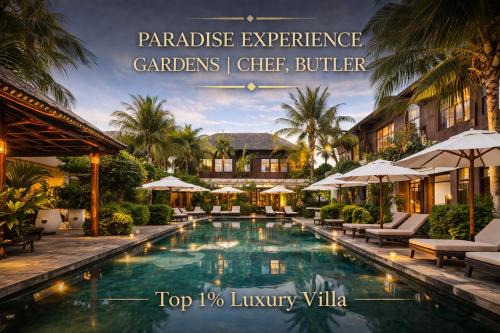 2 BIG Pools, 9BD Ultra Luxury Villa Anam, Walk to Seminyak Beach, Bars! Staff