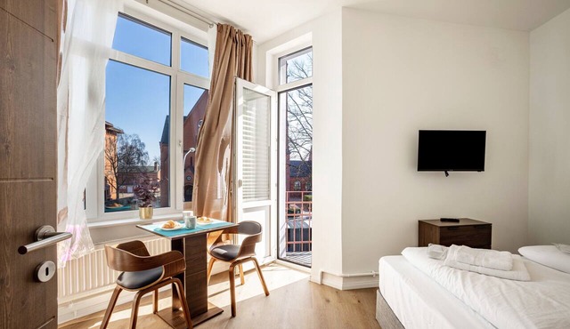 2-room apartment 2-2 with balcony and Wi-Fi