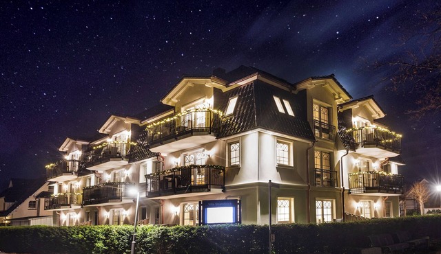 5-star luxury apartment right on the beach with a fireplace, spa area, and sauna