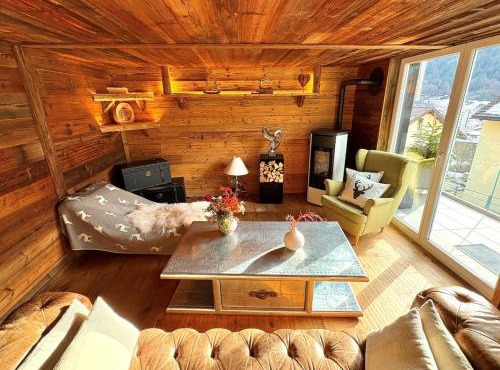 Alpine Chic Escape with Spa & Panoramic Views in Engelberg