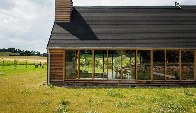 Architect-designed house with views in Uckermark