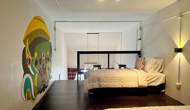 Artist Studio Apartment with Canal View
