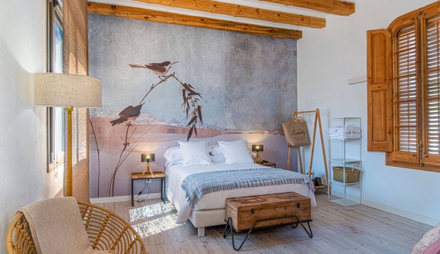 Bed and Breakfast 'Habitació Superior' with Shared Terrace, Wi-Fi and Air Conditioning