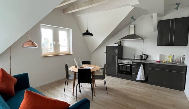 Central & bright - with elevator to the roof of the Häselburg (22) in Gera