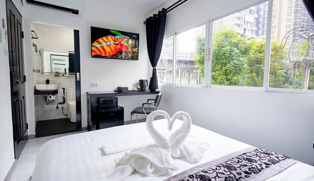 Charming hotel with AC in Krung Thep Maha Nakhon