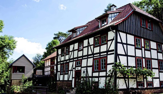 Chic Apartment in Thuringia with Sauna in Hamma