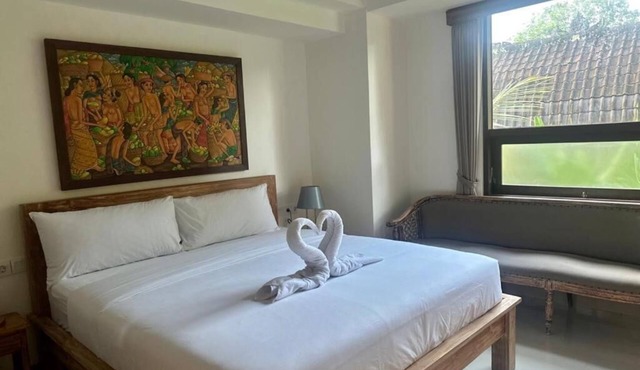 Deluxe Double Room at Mandala Home Stay 5 minutes to the ubud centre by walking