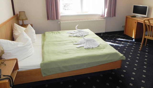 Double courtyard - Domke's Hotel Garni "House on the Lake" in Heringsdorf