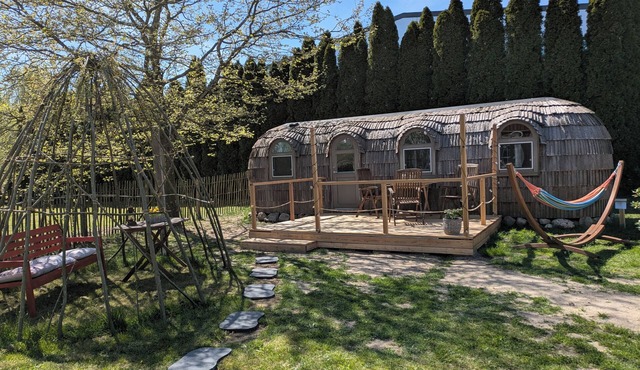 Exceptional accommodation in the IGLU tiny house between Hamburg & Lüneburg Heath