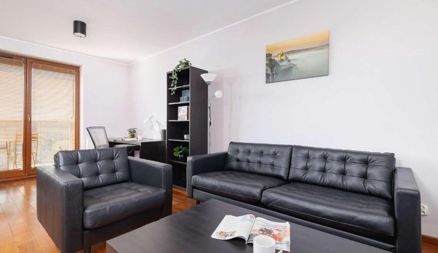 Exceptional Apartment with Balcony by Noclegi Renters