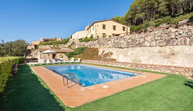 Farmhouse 'Masia Puigadoll' with Mountain View, Private pool and Air Conditioning