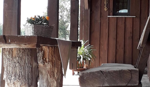 Idyllically situated vacation home in the middle of meadows and fields in the Altmark region