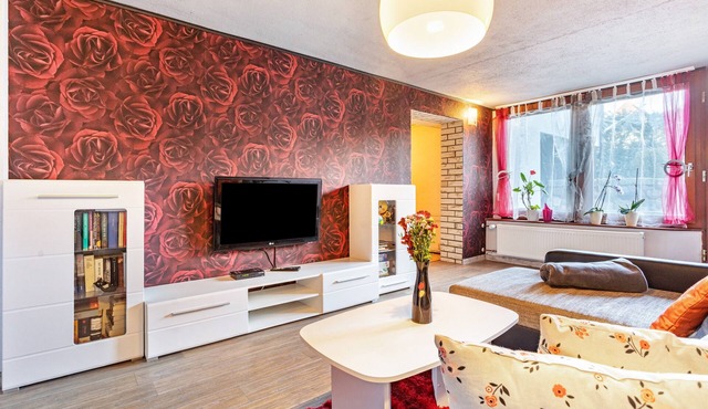 Large Holiday Apartment with Garden, Private Terrace and Wi-Fi in the Basement