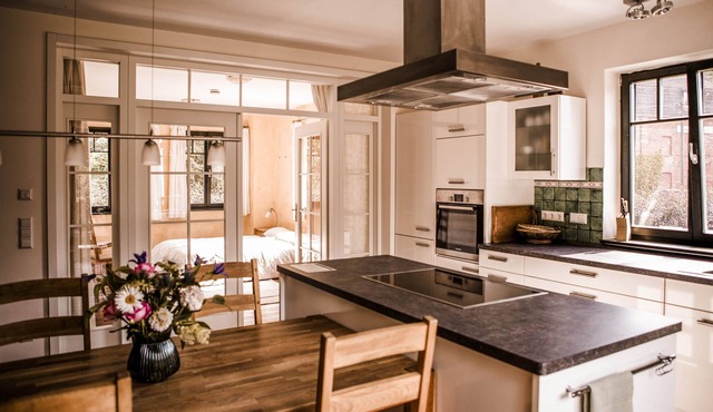 Large holiday apartment at a historic mill