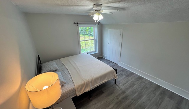 Looking for a getaway in the woods close to the city?(pet friendly, party?) in Burlington