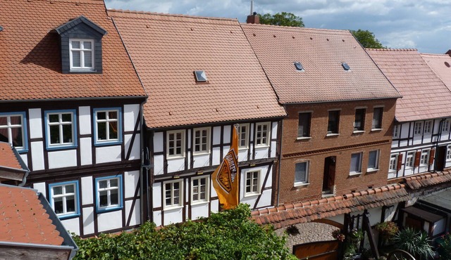 Lovingly restored half-timbered house in the heart of the old city Tangermünde