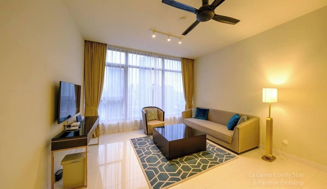 Luxe & Cozy 2R2B, Embassy Area KLCC, Full Kitchen