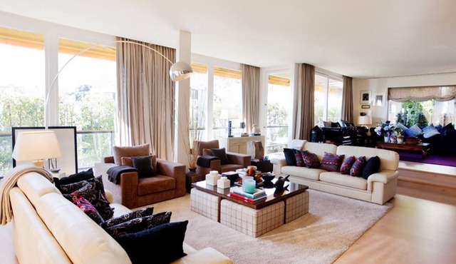 Magnificent high-rise penthouse in Barcelona