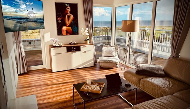 Moin Mehrblick – Penthouse near the Beach with Terrace and Wi-Fi