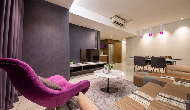 Mulberry Verve Suites KL Mid Valley 4Pax 2 Bedroom