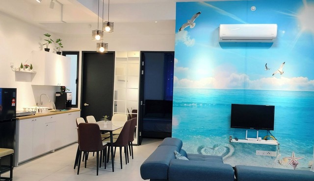 Ocean Home at Urban Suites Penang Georgetown@12 Pax