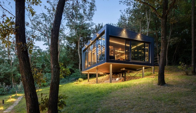 Only You. See and hear the closeness of nature in this unique accommodation.