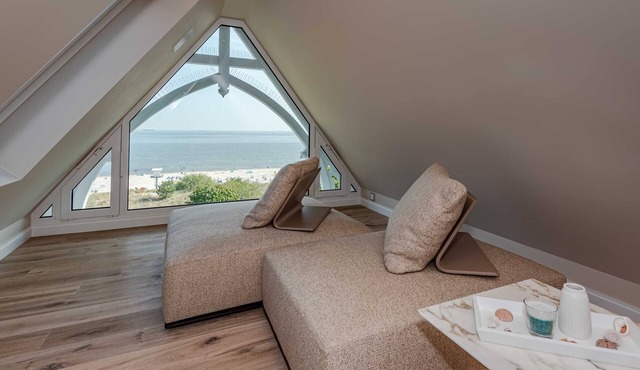 Penthouse Suite Meerblick - Strandhotel Ostende