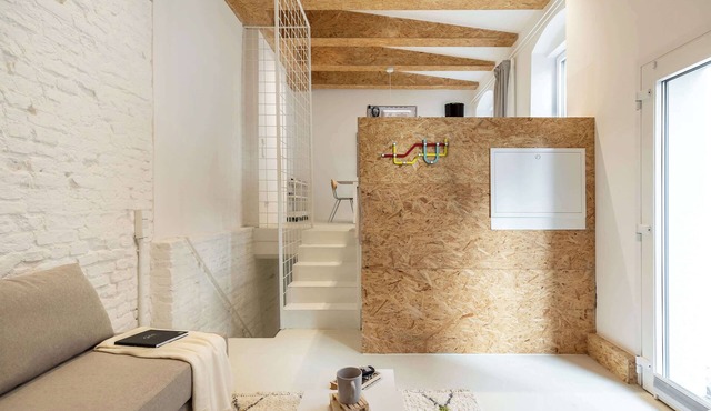 Scandinavian Loft Duplex (50sqm) near Antonplatz