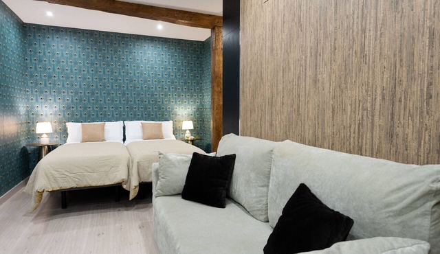 Studio Apartment with Street View in Santander