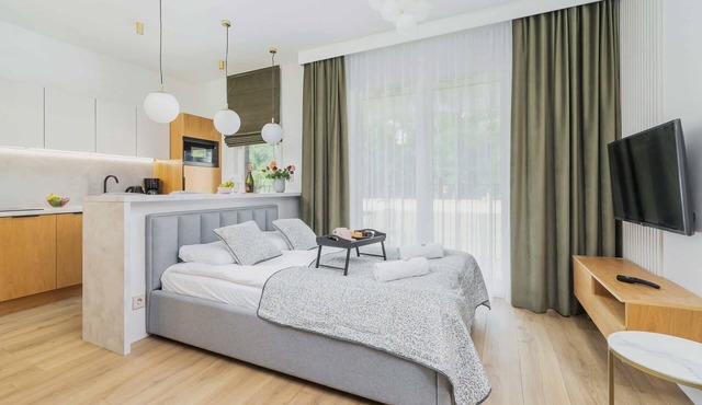 Stylish Studio for Two with a Balcony | Close to the Old Town