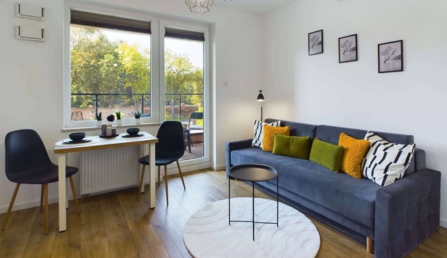 Stylish Studio with Balcony | Modern Building