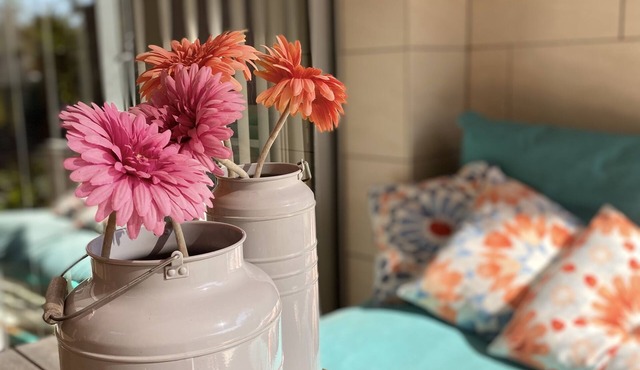 Tranquila casa con jardín
