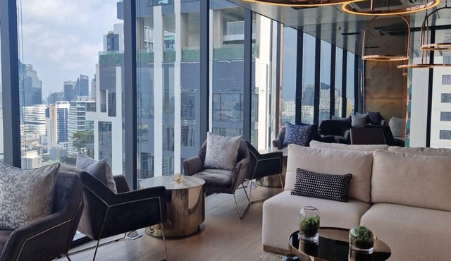 Ultra Stylish Asok Terminal 21 Sleeps 4 near BTS
