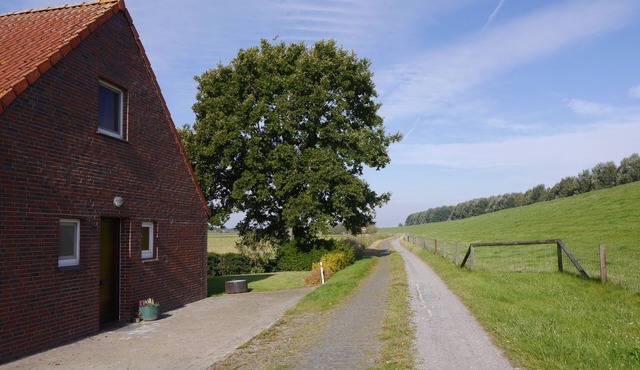 Unique secluded location directly on the dyke