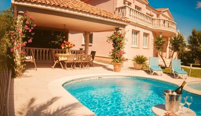 Villa Costa Dorada | Pool BBQ Beach 5min