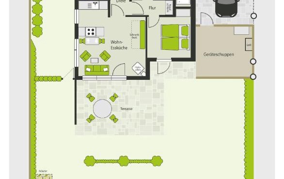 Wacholderbusch - Lastering Ferienhäuser & Apartments