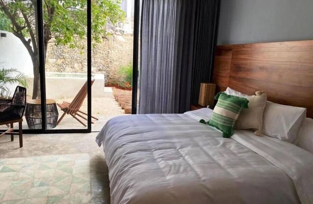 Habitación De Lujo Con Size Alberca Privada El Centro Mérida 