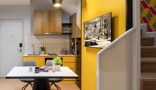 All Together, 4-Bedroom Duplex, Kitchenette