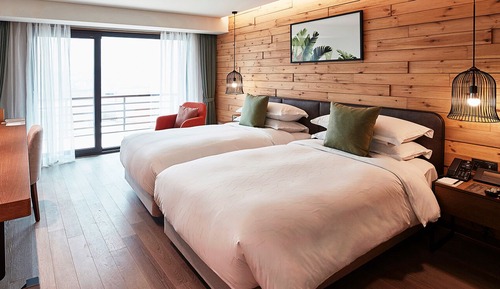 [Mobile number compulsory / Adults only] Deluxe Twin Mountain View-Lounge Benefit