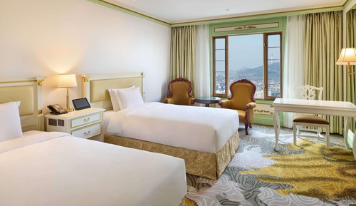 Deluxe - 2 super single size beds