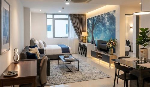 Three-Bedroom Apartment with View