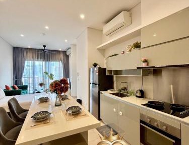 Two-Bedroom Apartment with Balcony