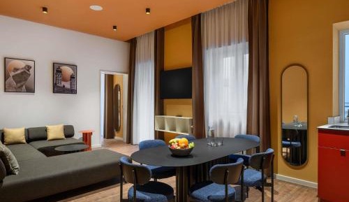 Apartment with One Double Bed and Two Bunk Beds