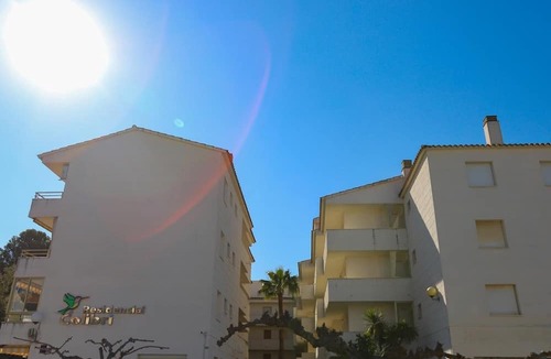 Vilafortuny Apartment | 121 - COLIBRI - TWO BEDROOM APARTMENT WITH VIEWS TO THE SEA AND SWIMMING POOL