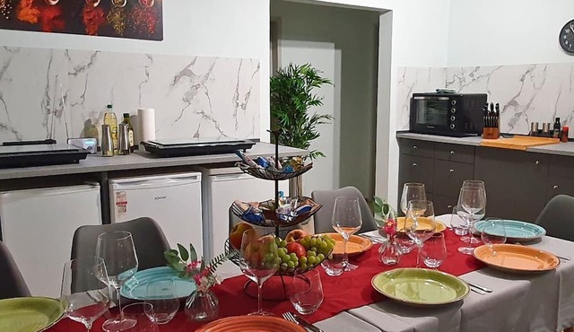 Cozy vacation apartment Berlin for 9 people